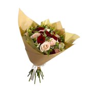Buquê de Rosas Coloridas 15 Rosas