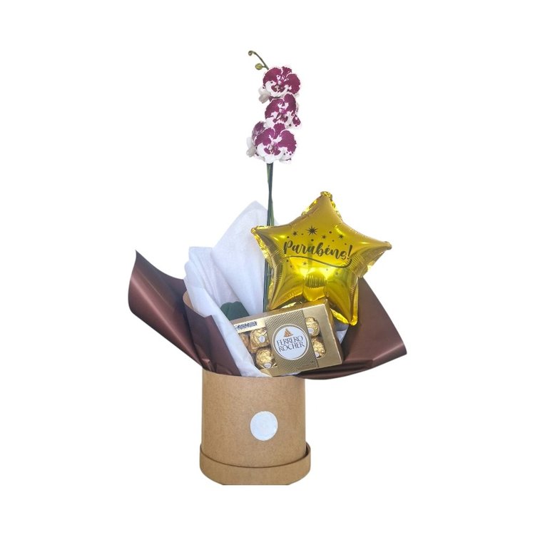 Orquídea Box Aniversário