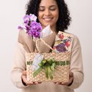 Cesta Orquídea e Sabonete Líquido
