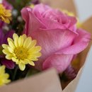 Buquê Rosas e Flor do Campo