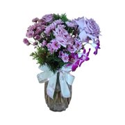 Mix de Flores no Vaso