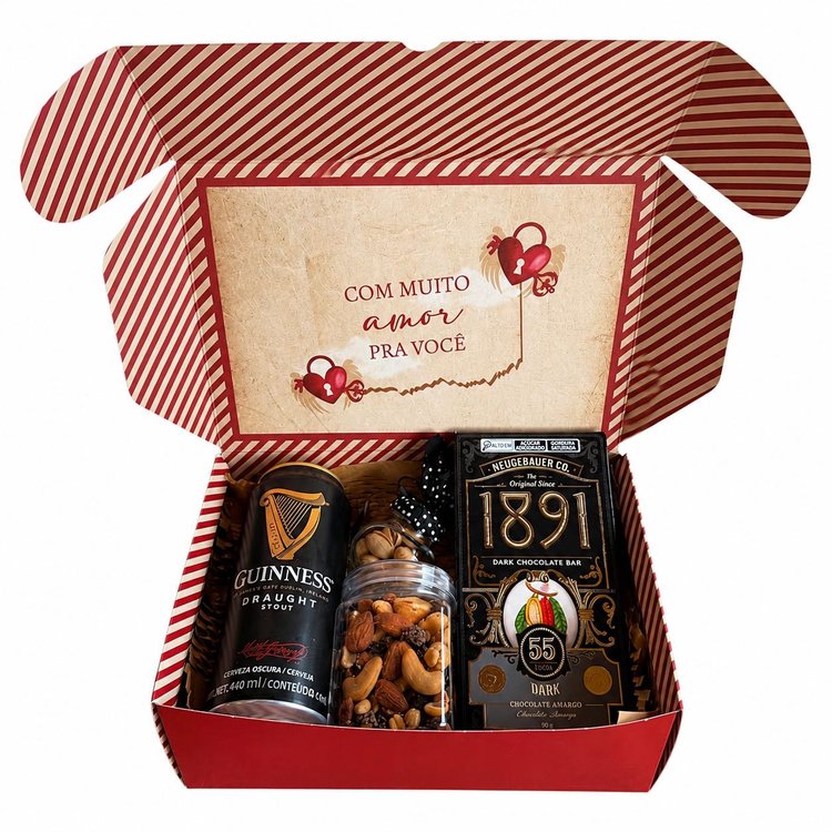 Box Cerveja, Chocolate e amor