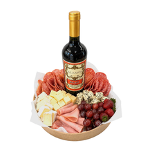 Cesta de Frios e Vinho Malbec 