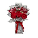 Buquê Com Nutella, KitKat E Rosas Vermelhas