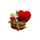 Mimo Especial Com Ferrero, Rosa Vermelha e Pelúcia