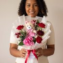 Buquê Com Pelúcia Para Aniversário Grande