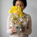 Box Ferrero e Orquídea Amarela