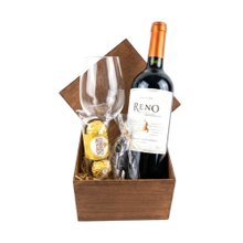 Caixa Vinho e Ferrero Rocher