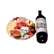 Tábua de Frios e Vinho Eu te amo