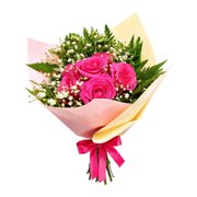 Buquê 6 Rosas Doce Encanto