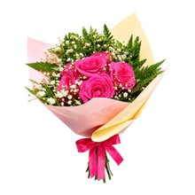 Buquê 6 Rosas Doce Encanto