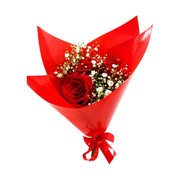 Buquê 3 Rosas Vermelhas Charme