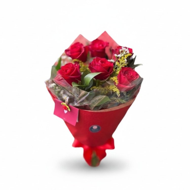 Buquê de Rosas Puro Amor