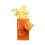 Sacola Presente com Orquídea Branca Premium