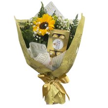 Buquê Raio de Sol e Ferrero Rocher