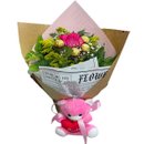 Buquê Encanto Pink e Ferrero