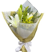 Buquê Um Toque de Amor Lírio Branco