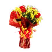 Buque de 6 Rosas Vermelhas Select