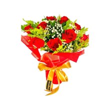 Buquê de 12 Rosas Vermelhas Select