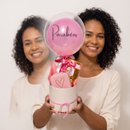Box Presentes Parabéns Chocolate, Porta Joias e Balão
