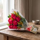 Buquê Rosas Vermelhas com Ferrero Rocher 