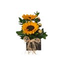 Arranjo 2 Girassóis & 3 Ferrero Rocher