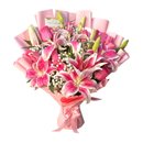 Buquê de Lírios Rosa