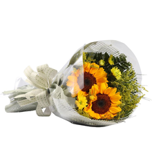 Buquê de Dois Girassóis 