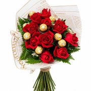 Doce Paixão  Rosas e Chocolate