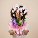 Arranjo com Orquídea