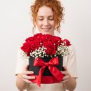 Box Apaixonante de Rosas - Arranjo Floral 