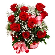 Cesta Amor em Rosas
