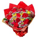 Buquê Rosas e Bombons