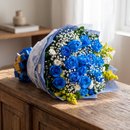 Buquê Sonho Azul