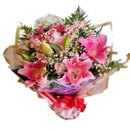 Buquê Lírios de Amor Rosa