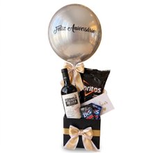 Cesta Vinho Masculina 