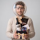 Cesta Vinho Masculina 