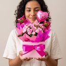 FLOR, BALÃO E BOMBOM