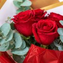 BUQUE 5 ROSAS VERMELHAS