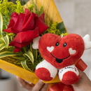 Ramalhete de uma Rosa e Heart