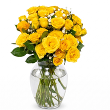 Arranjo de Mini Rosa Amarelo 