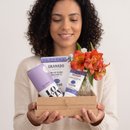 Cesta Bem-Estar Vinho & Flores
