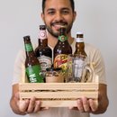 Cesta Cervejas Artesanais & Nuts