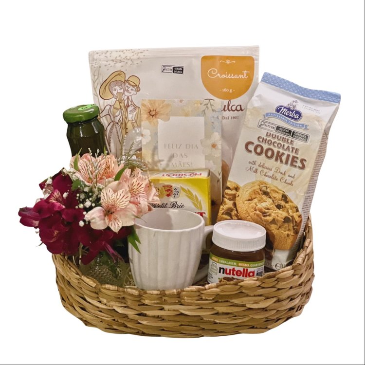 Cesta Café da Manhã Premium Dia das Mães
