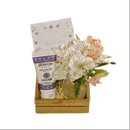 Cesta Dia das Mães com Flores e Creme de Mãos 