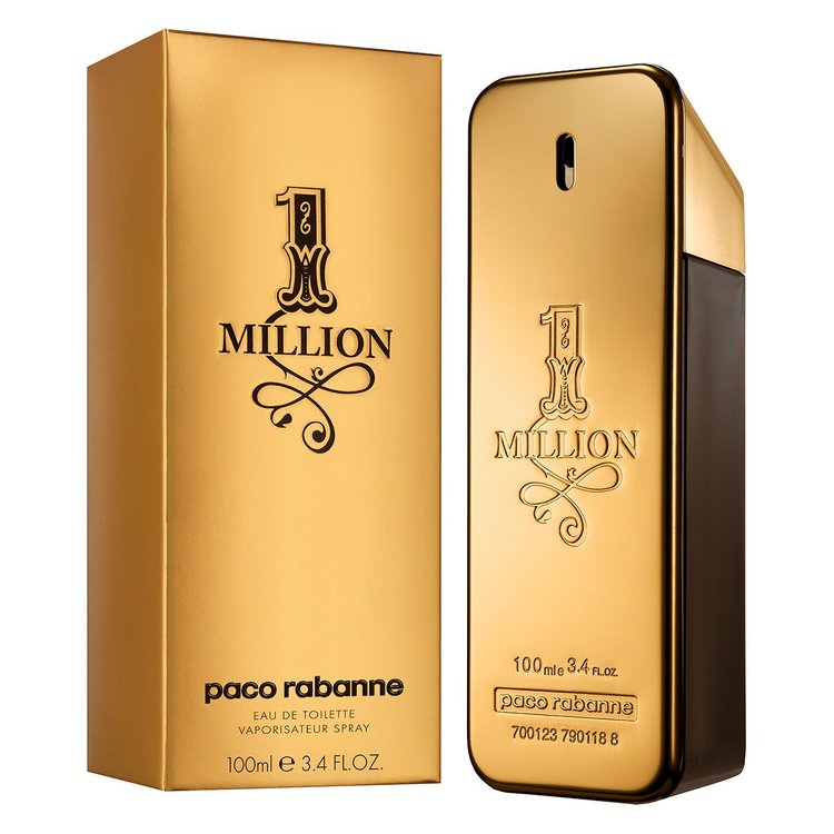 Perfume 1 Million Paco Rabanne Eau de Toilette 100ml - Masculino