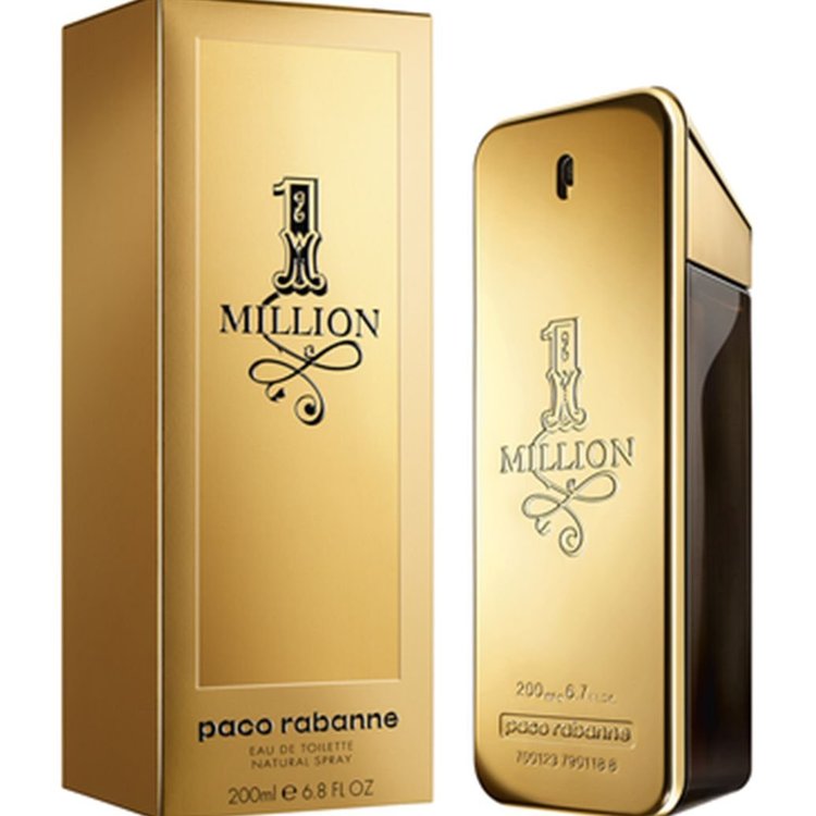 Perfume 1 Million Paco Rabanne Eau de Toilette 200ml - Masculino