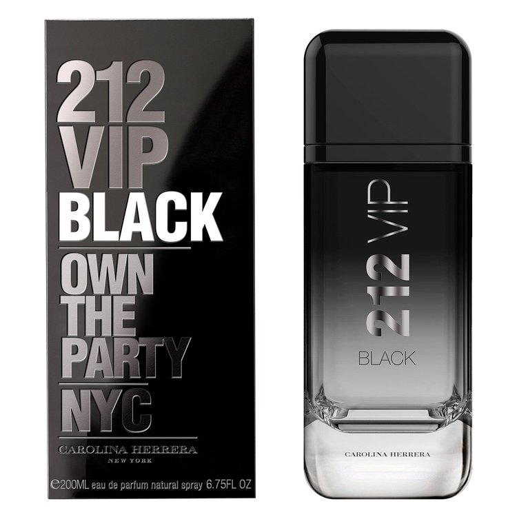 Perfume 212 Vip Black Carolina Herrera Eau de Parfum 200ml - Masculino