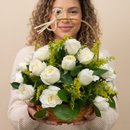 24 Rosa Brancas