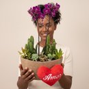 Arca Aço, Orquídea, Mini Coração 